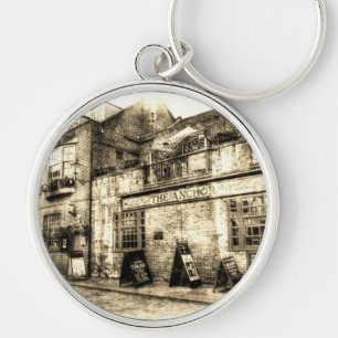 Anchor Pub London Vintage Key Ring