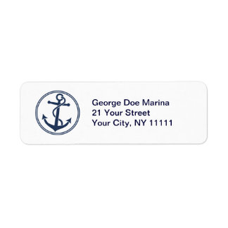 Anchor Return Address Label