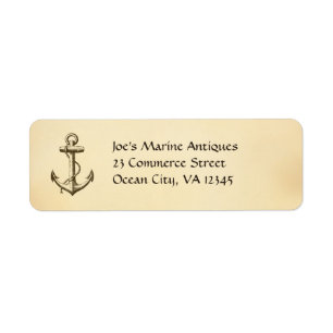 Anchor Return Address Label