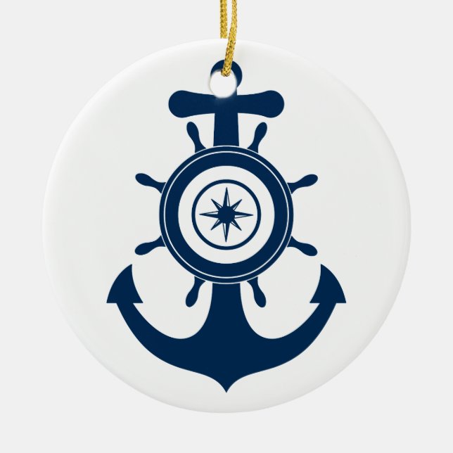 Anchor Sailor ornament (Front)