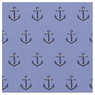 Anchor, Seaman's anchor, Anchor emblem, with rope Fabric