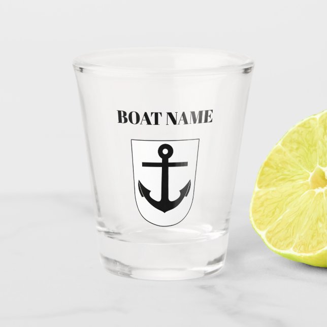 Anchor Shot Glass (Front)