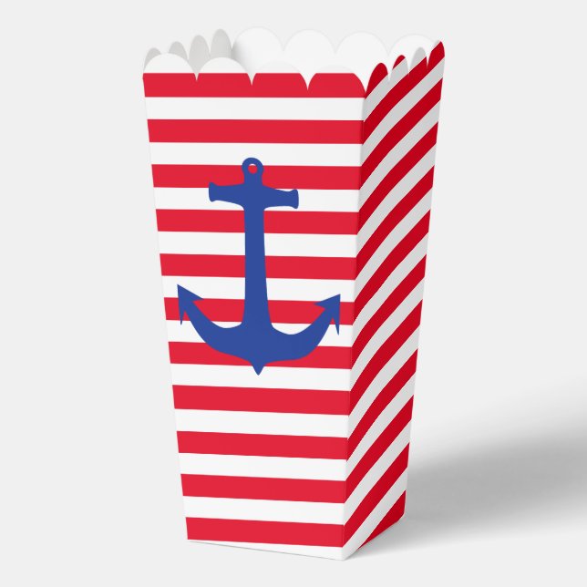 ANCHOR Silhouette - blue 1 Favour Box (Front)