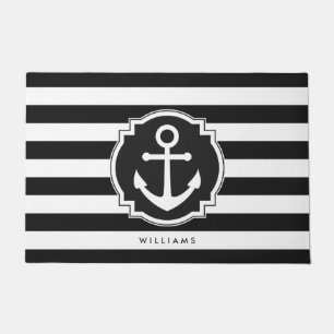 Anchor & Stripes Doormat