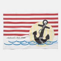 Anchor, Sun and Water Personalised