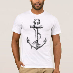 Anchor Tattoo Style Image Tee