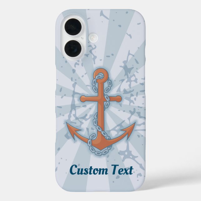 Anchor with Chain Case-Mate iPhone Case (Back)