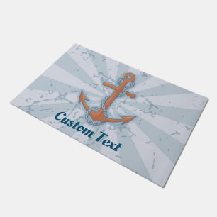 Anchor with Chain Doormat