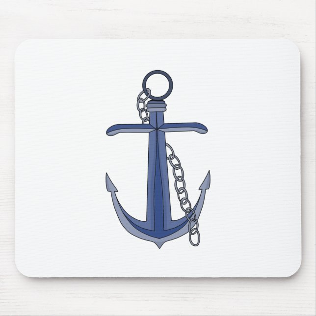 Anchor with chain mouse pad (Front)