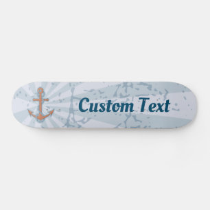 Anchor with Chain Skateboard