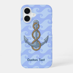 Anchor with Rope iPhone 16 Case