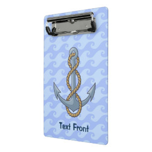 Anchor with Rope Mini Clipboard