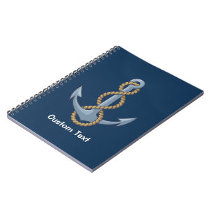 Anchor with Rope Notebook