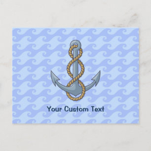 Anchor with Rope Postcard