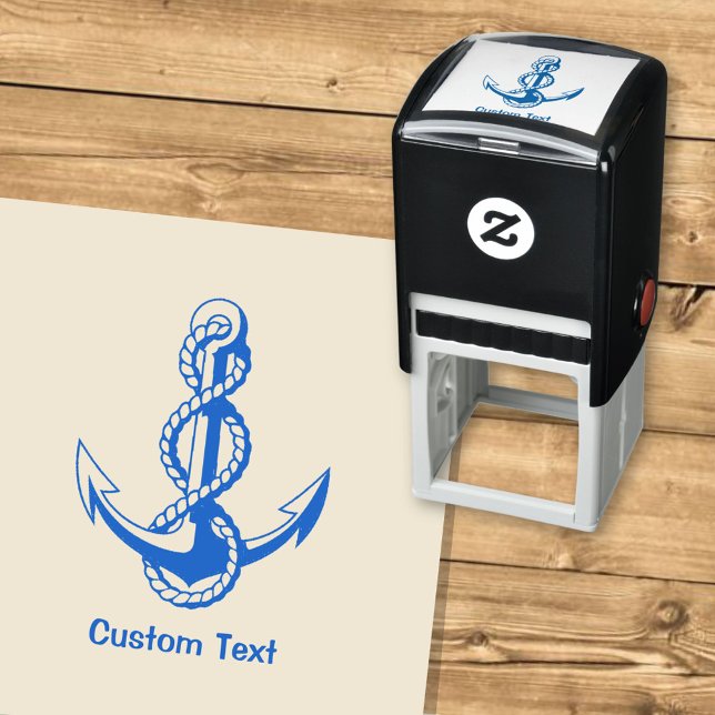 Anchor with Rope Self-inking Stamp (Creator Uploaded)