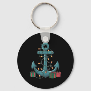 Anchor Xmas Lighting Cruise Ship Boat Anchor Chris Key Ring