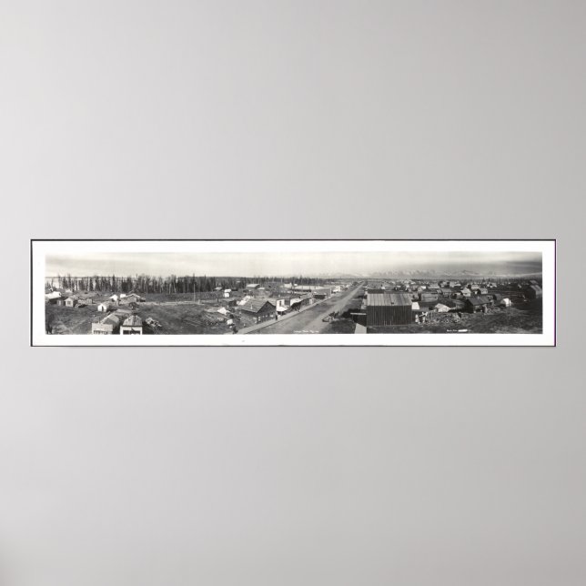 Anchorage, Alaska 1916 Yard Long Photograph Poster (Front)