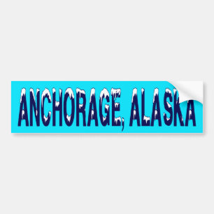 ANCHORAGE ALASKA BUMPER STICKER