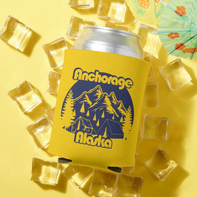 Anchorage Alaska Can Cooler (In Situ Summer)