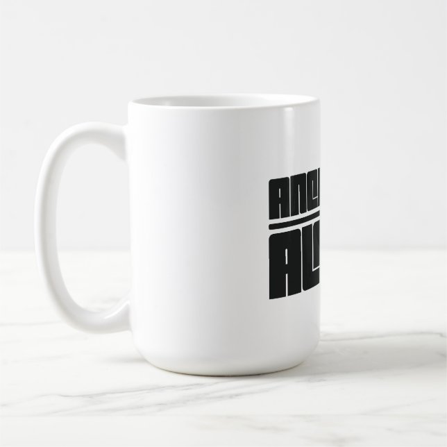 Anchorage - Alaska Coffee Mug (Left)