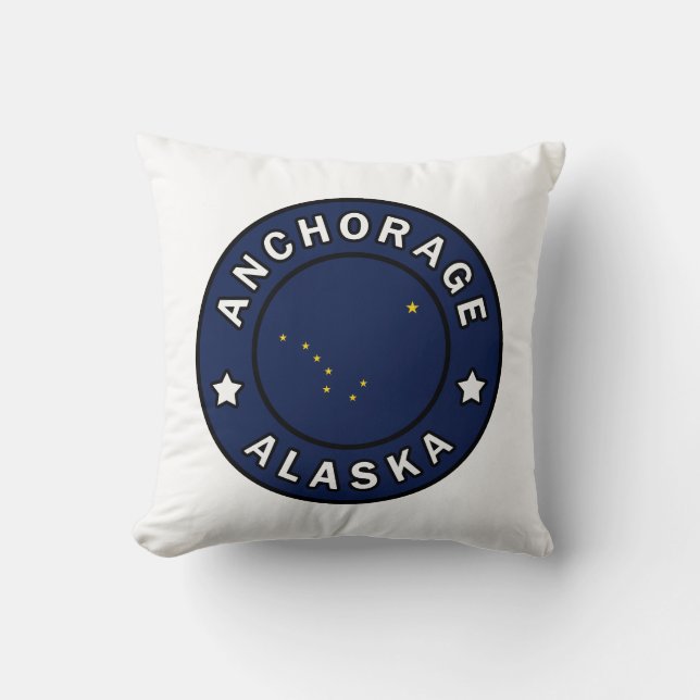 Anchorage Alaska Cushion (Front)