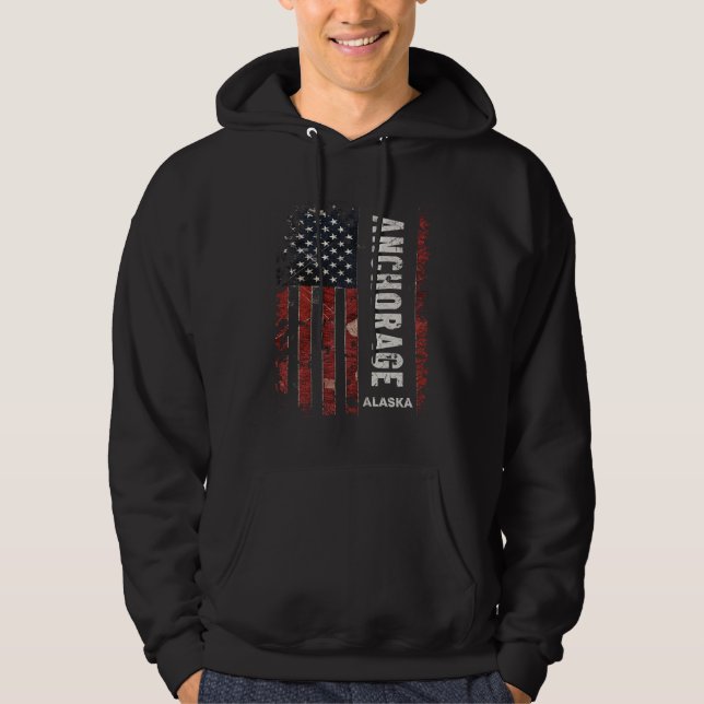 Anchorage Alaska Hoodie (Front)