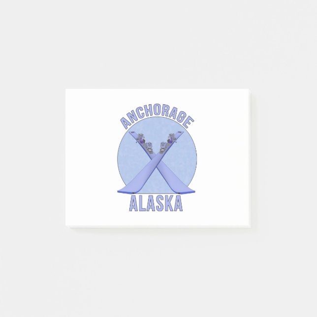 Anchorage, Alaska Post-it Notes (Front)
