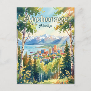 Anchorage Alaska Postcard