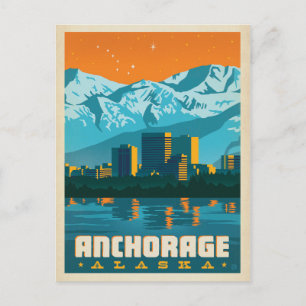 Anchorage, Alaska Postcard