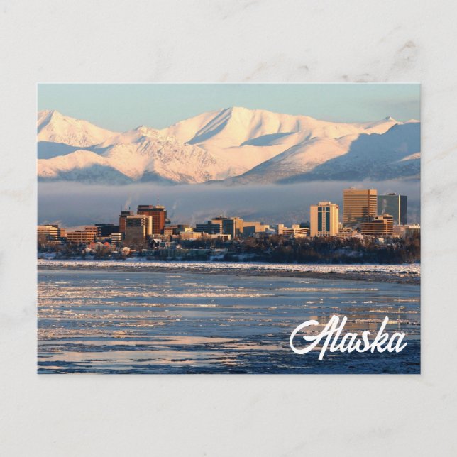 Anchorage, Alaska Postcard (Front)