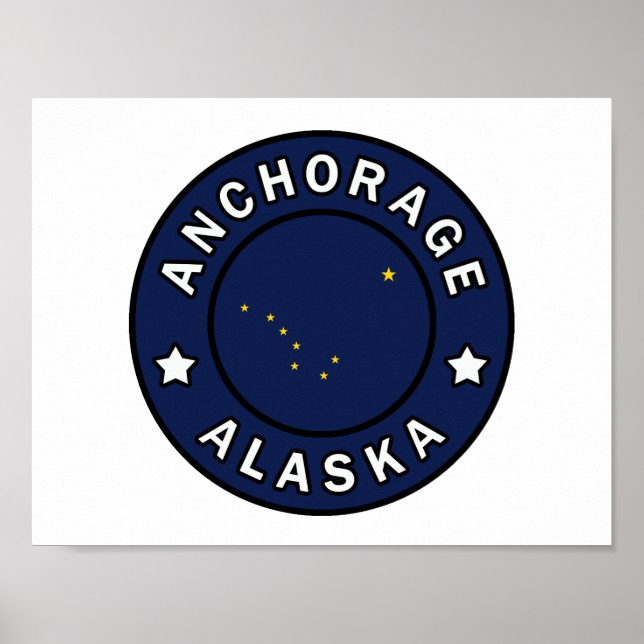 Anchorage Alaska Poster (Front)