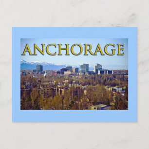 Anchorage, Alaska, U.S.A. Postcard