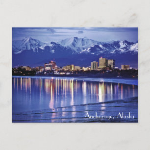 Anchorage, Alaska, U.S.A. Postcard