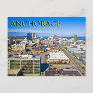 Anchorage, Alaska, U.S.A. Postcard