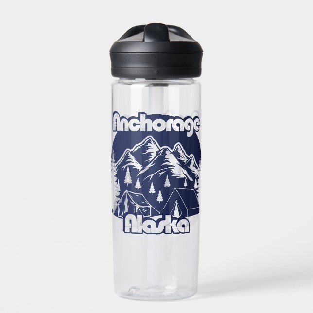 Anchorage Alaska Water Bottle (Front)
