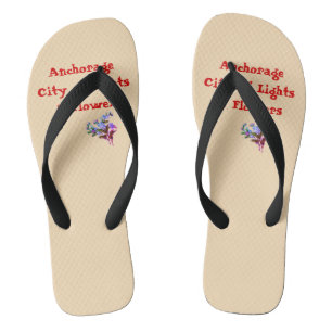 Anchorage City of Lights and Flowers Thongs
