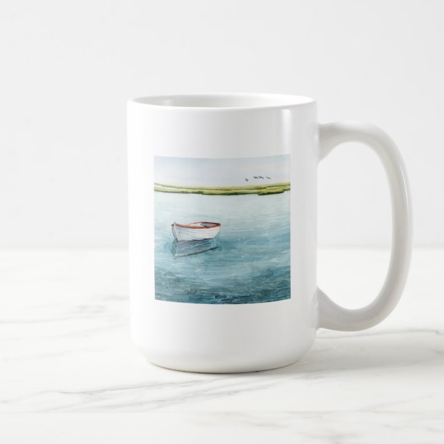 Anchored Bay I Coffee Mug (Right)