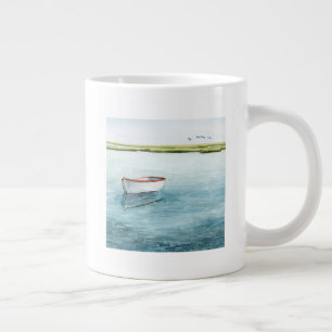 Anchored Bay I Large Coffee Mug