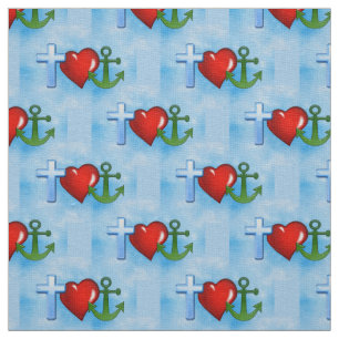 anchored by jesus fabric