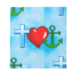 anchored by jesus notepad