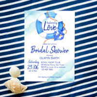 Anchored by love nautical bridal shower