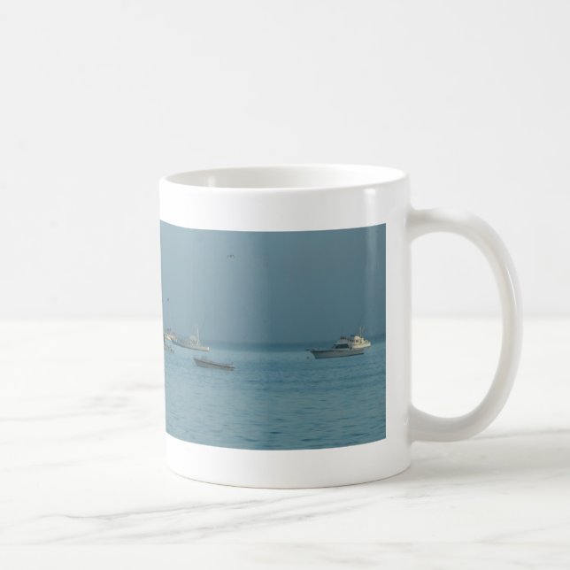 Anchored in Morro Bay Coffee Mug (Right)
