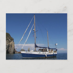 Anchored In Southern Italy Postcard