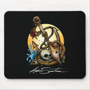 Anchored Mouse Pad