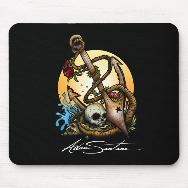 Anchored Mouse Pad (Front)