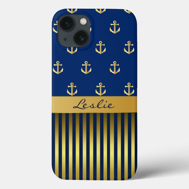 Anchors and Stripes Samsung Note 4 Case (Back)