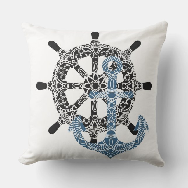 Anchors Away Cushion (Front)