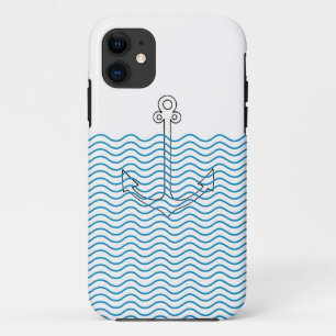 Anchor's Away! Girly Nautical Retro iPhone 5 Cover