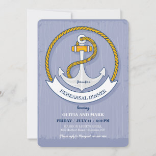 Anchors Away Invitation