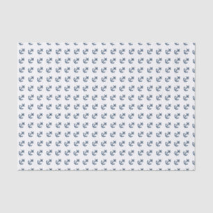 Anchors Away Nautical Personalise Tissue Paper